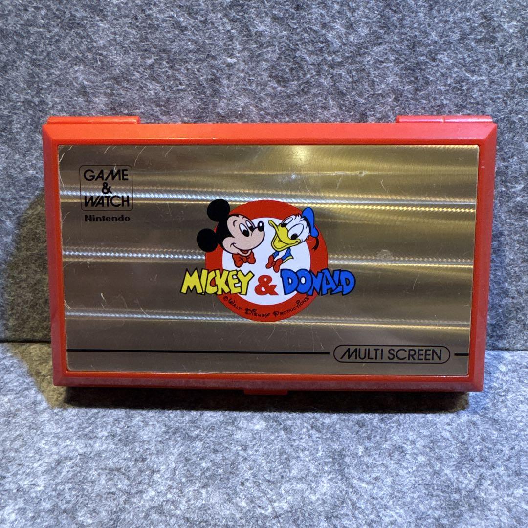JUNK】任天堂ゲームウォッチ ミッキー&ドナルド DM-53 - メルカリ