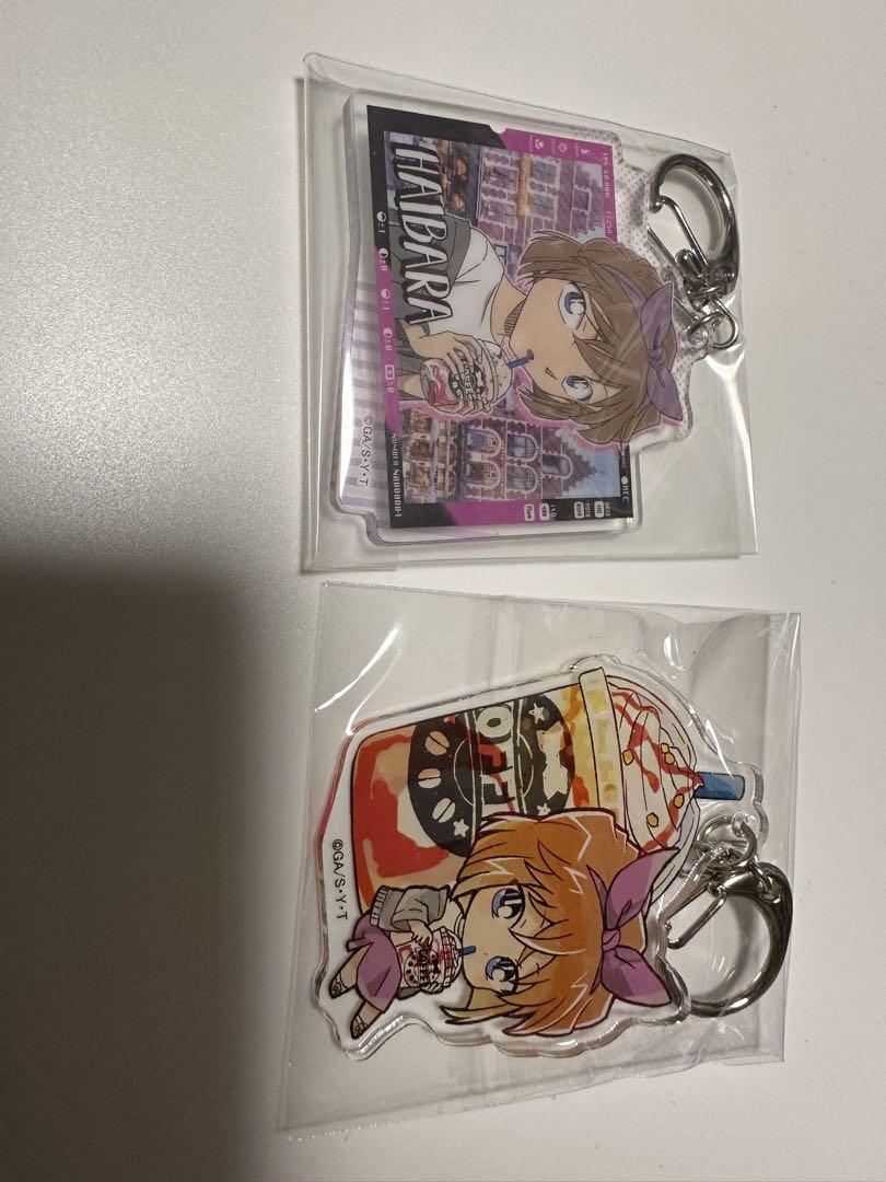 名探偵コナン 灰原哀 アクリルキーホルダー ジャンクフード柄