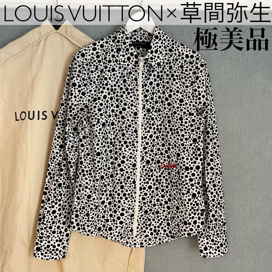 LV × YK インフィニティ ドット プリンテッドジップドシャツ XSXS SS LOUIS VUITTON