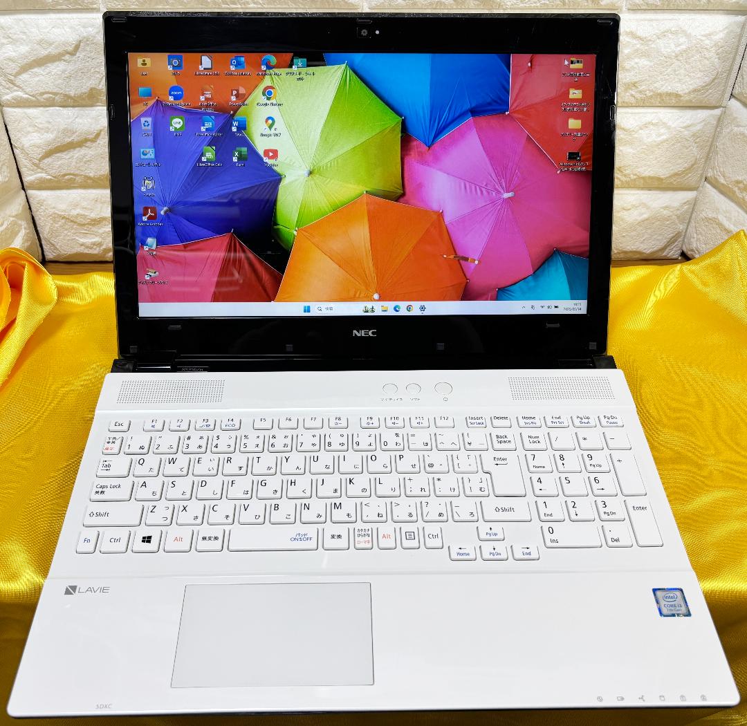 2018年 NEC Windows11 ノートパソコン SSD Office