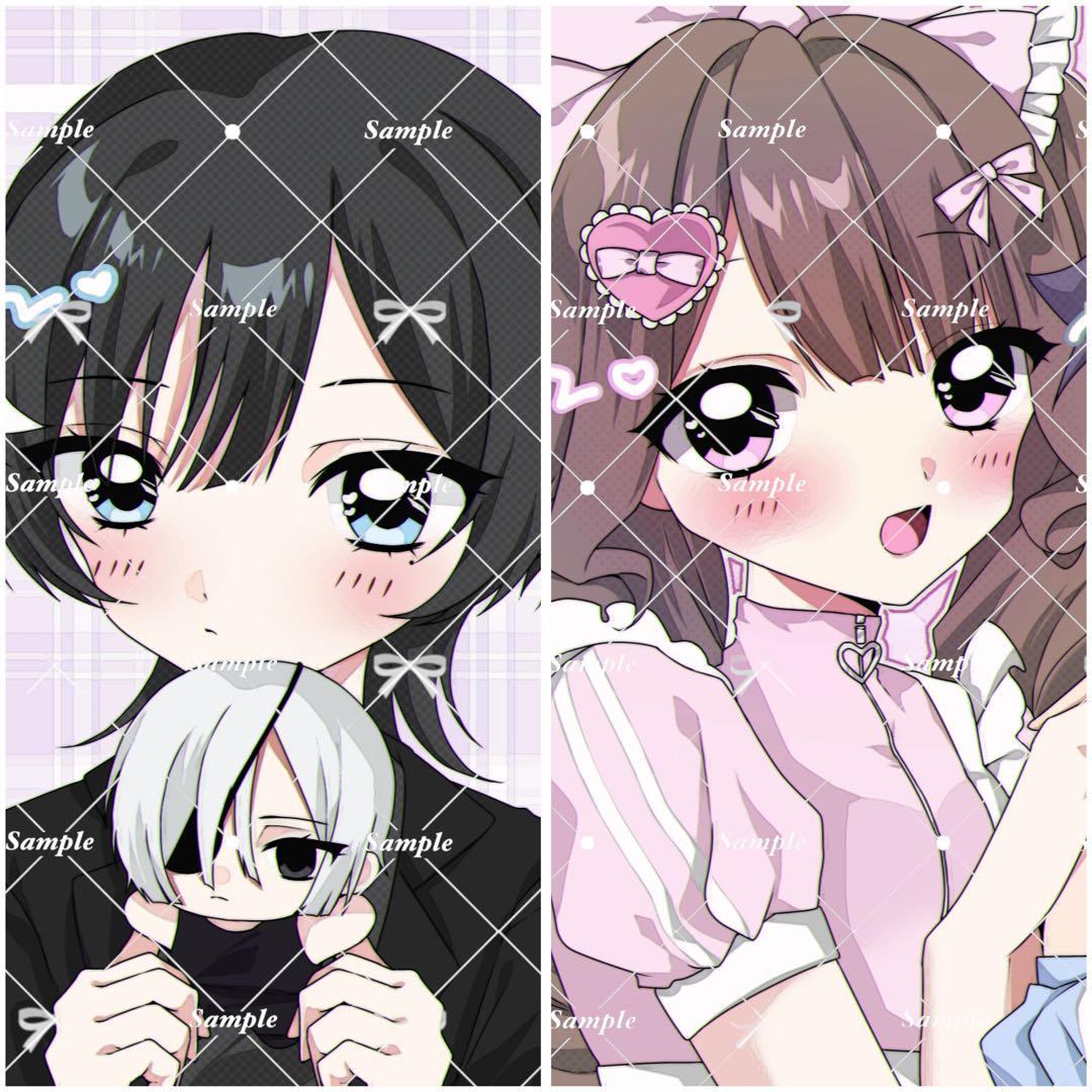 受付中】イラストオーダー 夢絵♡ポストカード - メルカリ
