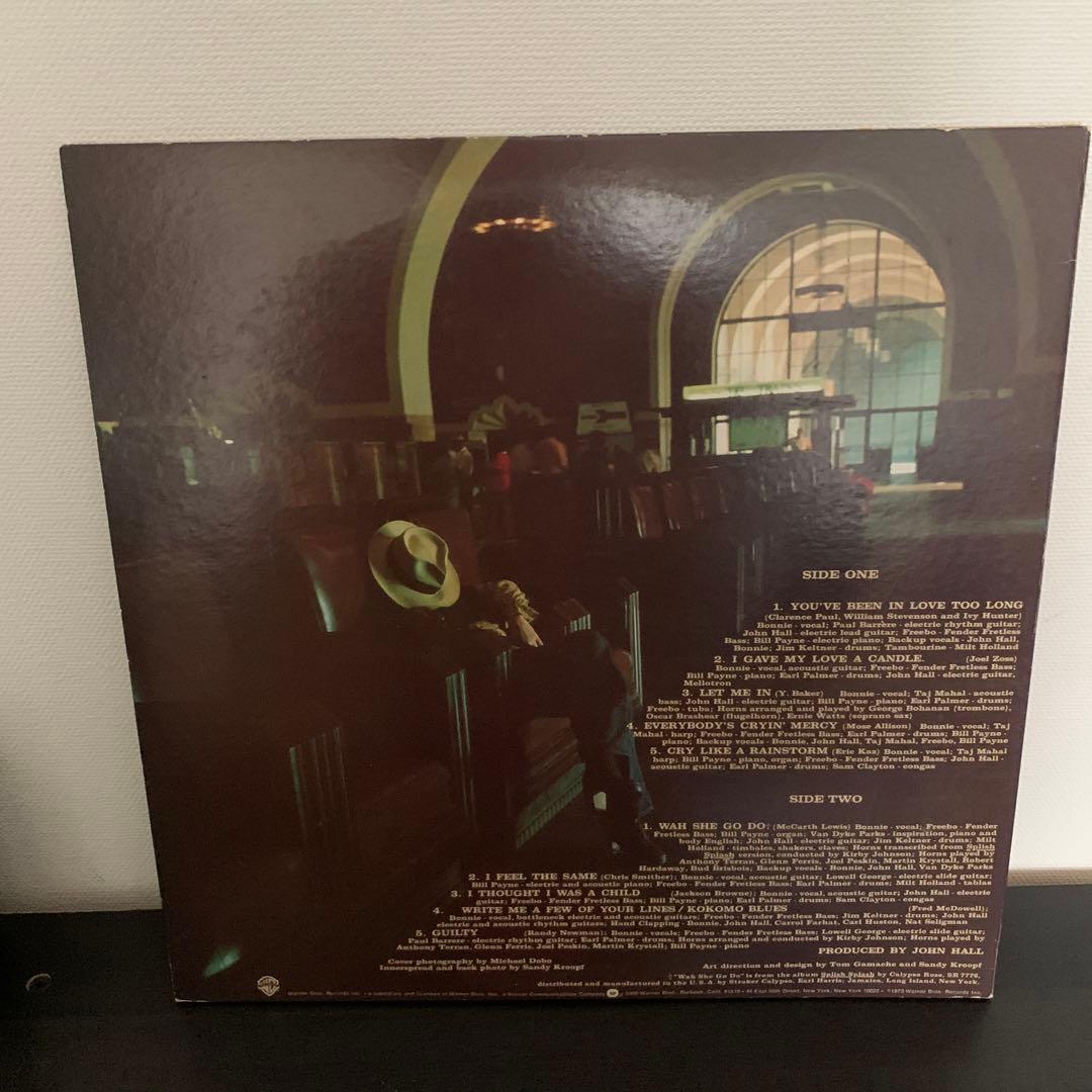 翌日発送可能】BONNIE RAITT Takin 日本盤 Time My レコード 洋楽