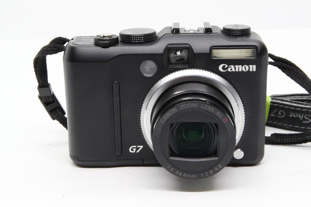 【G2156】Canon Powershot G7 ブラック キャノン 画像2