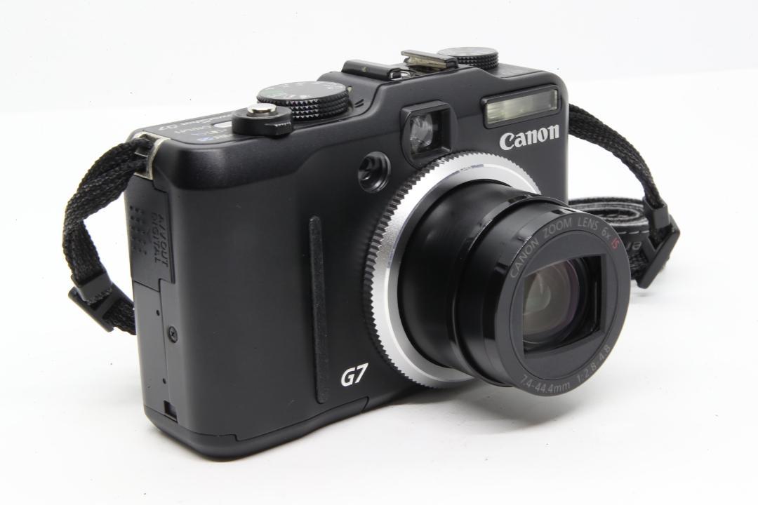 【G2156】Canon Powershot G7 ブラック キャノン 画像3