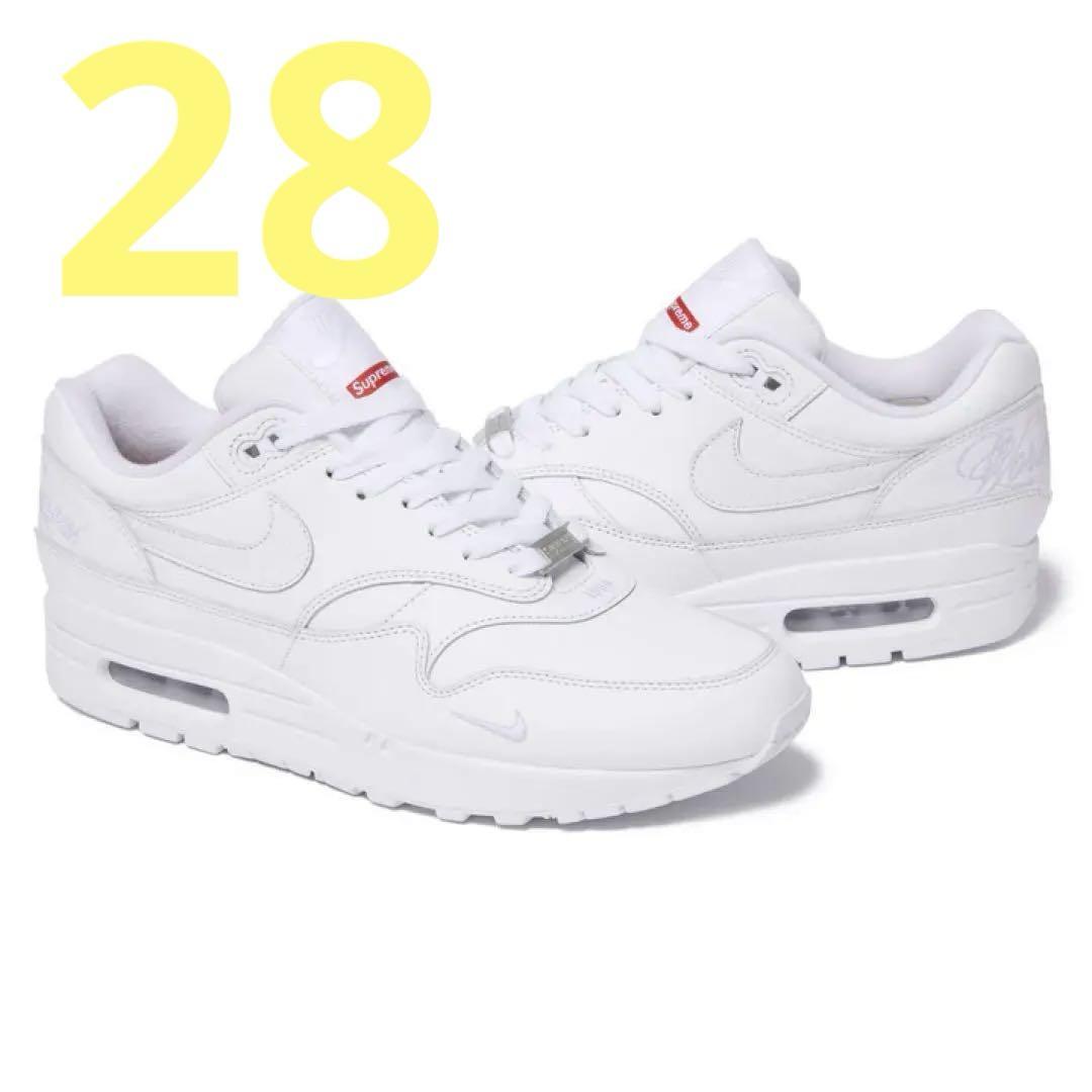 Supreme Nike Air Max 1 '87 SP White 28cm - メルカリ