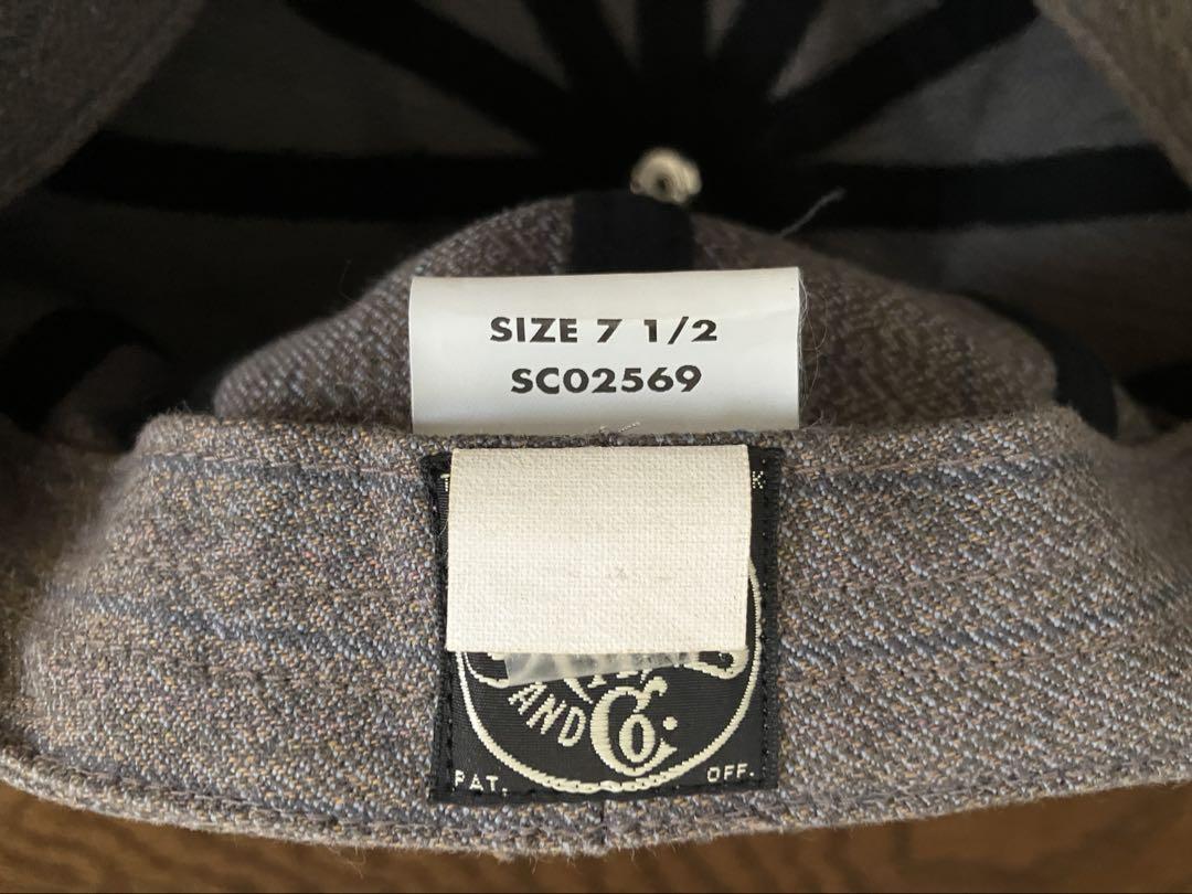 SUGAR CANE 11oz COVERT STRIPE キャスケット
