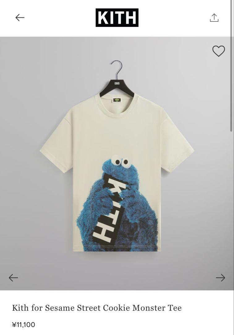 Kith × Sesame Street Cookie Monster Tee - メルカリ