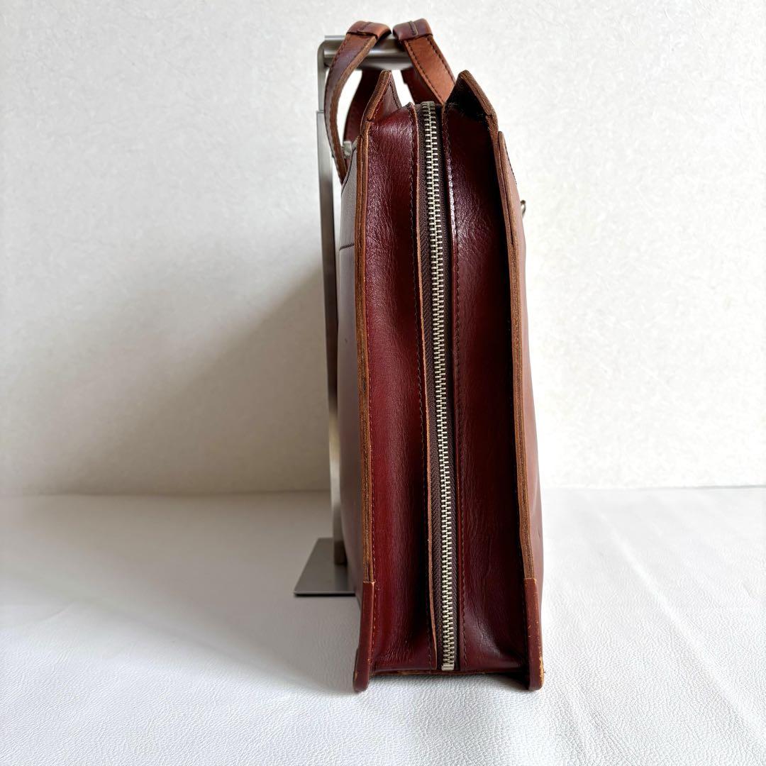 【良品】タケオキクチ TAKEO KIKUCHI ビジネスバッグ ブリーフケース