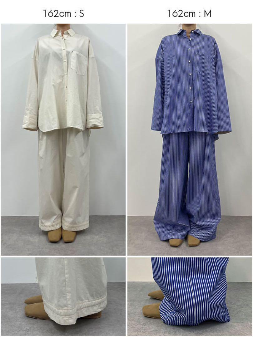 【最安値】etretokyo ドロストヘムコットンパンツ　オフホワイト