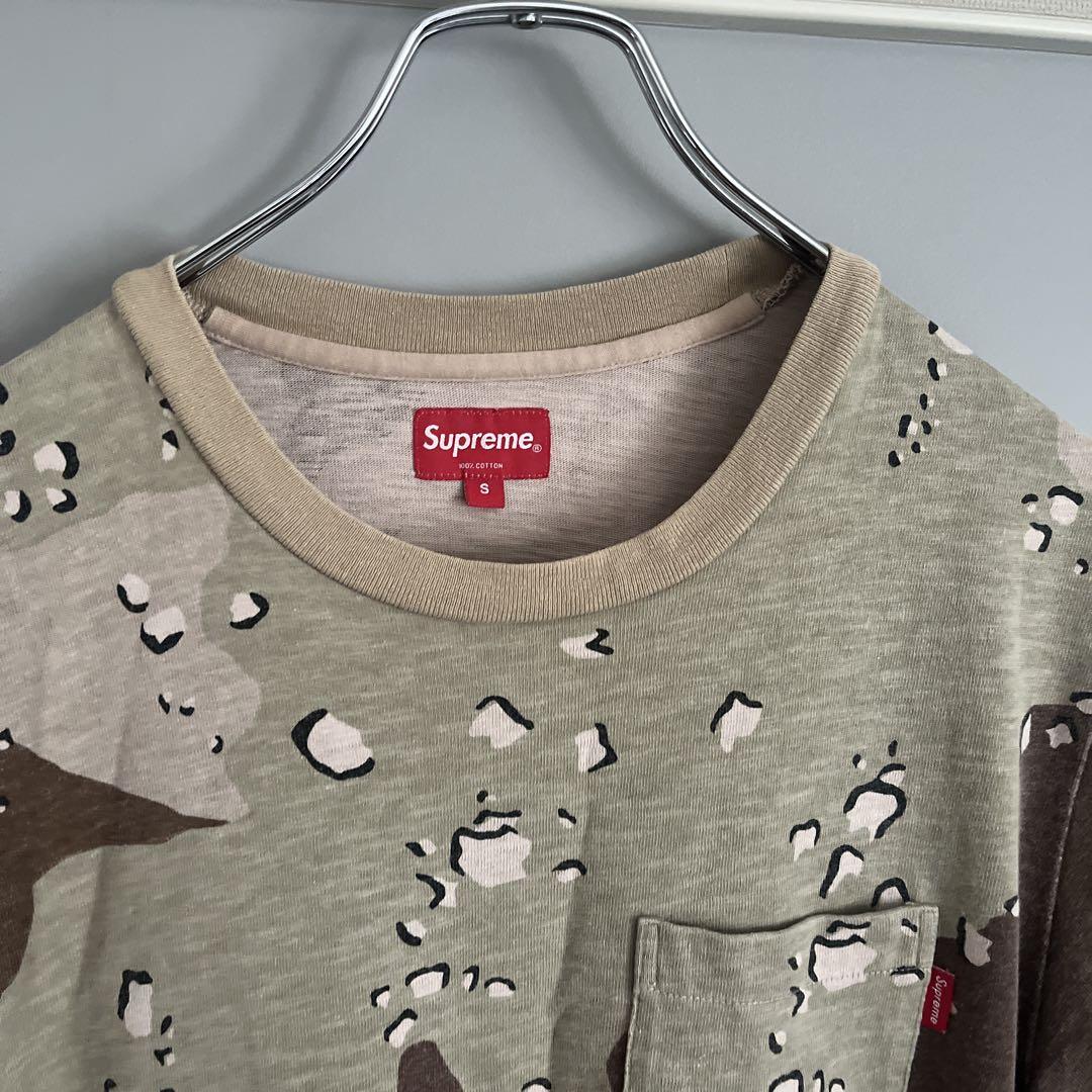 Supreme 迷彩 Tシャツ Sサイズ カモフラ - メルカリ