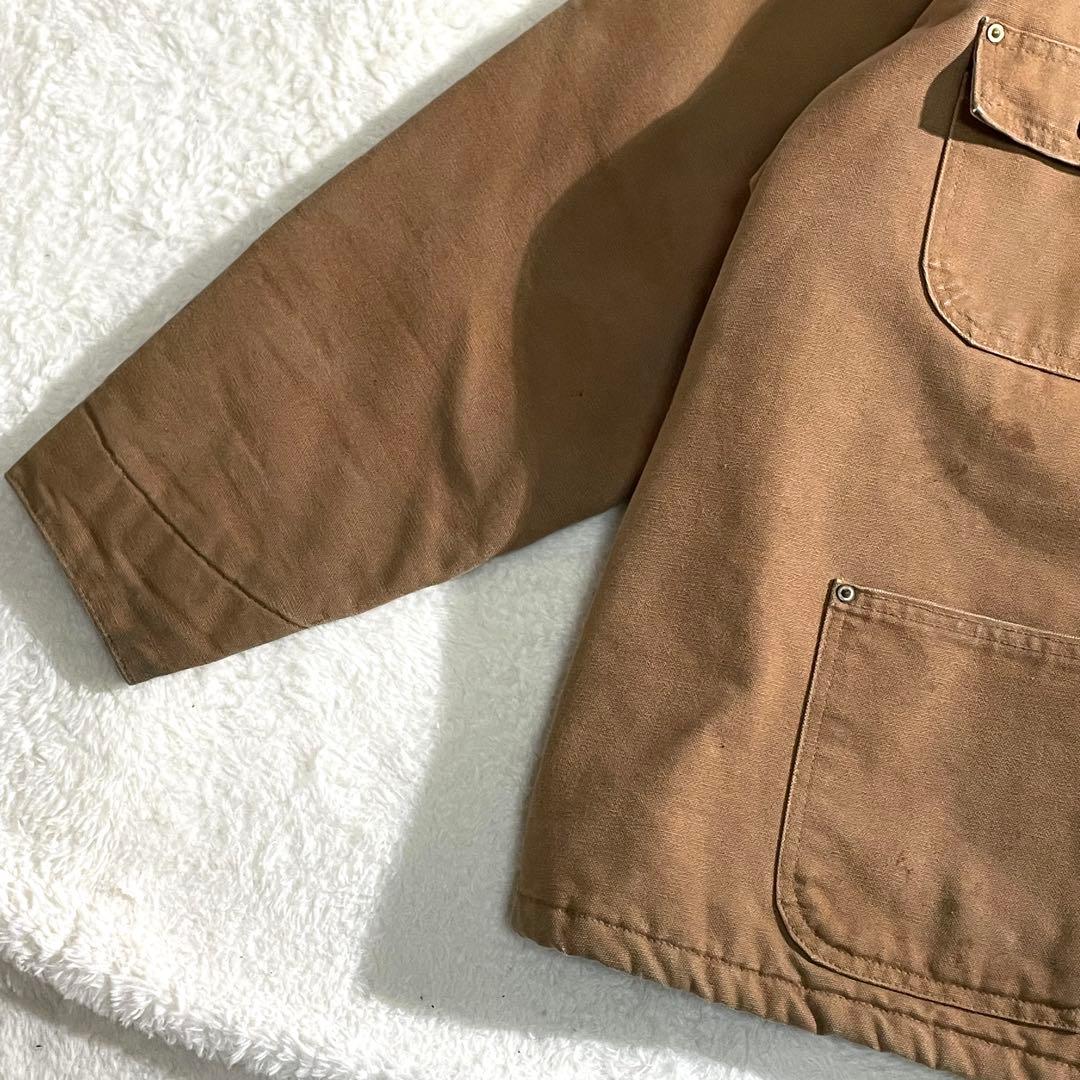 カーハート USA製 ミシガンチョアコート 裏地ブランケット ペンキ飛び 43 カーハート USA製 ミシガンチョアコート 裏地ブランケット ペンキ飛び 43