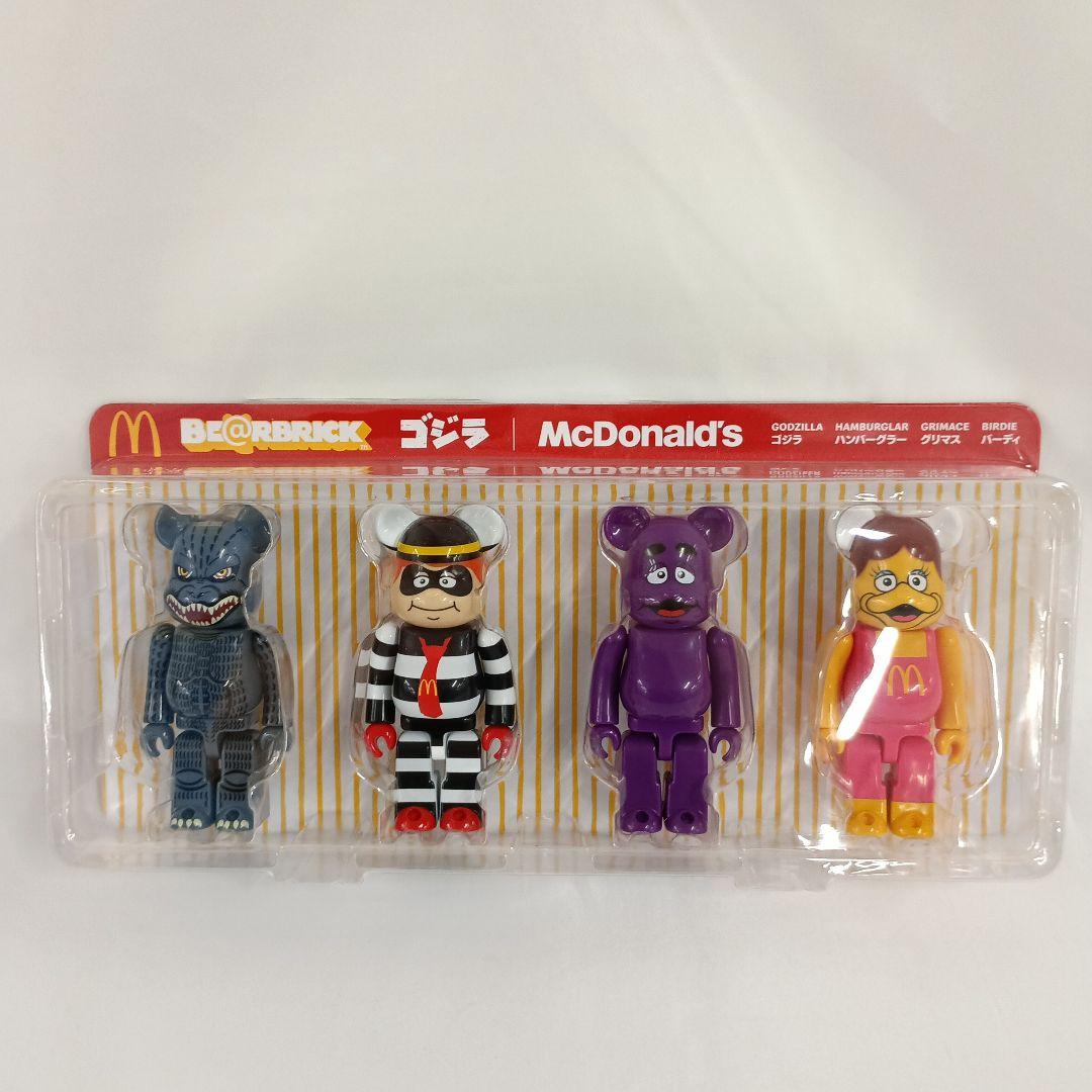 ベアブリック ゴジラvsマクドナルド 1/15発売｜BE@RBRICK ゴジラ vs McDonald's｜抽選/販売/定価情報