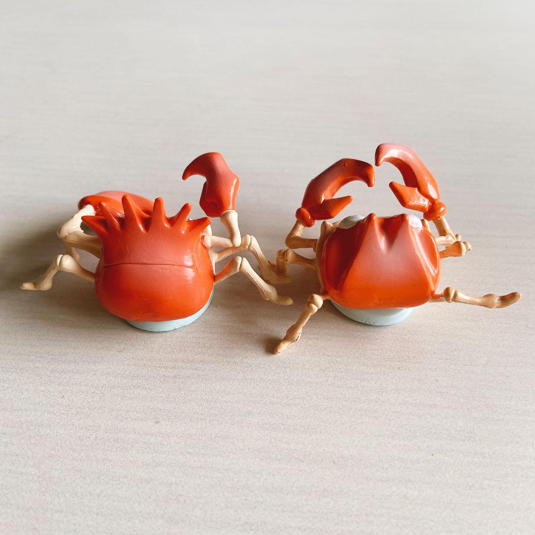 初期 モンコレ73キングラー&クラブ ポケモン 新品未使用♦︎B品ポケモン•モンコレ73キングラー&クラブ完全未