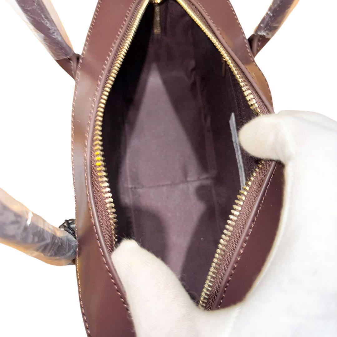 極美品』herlipto Trois Logo MiniBoston Bag