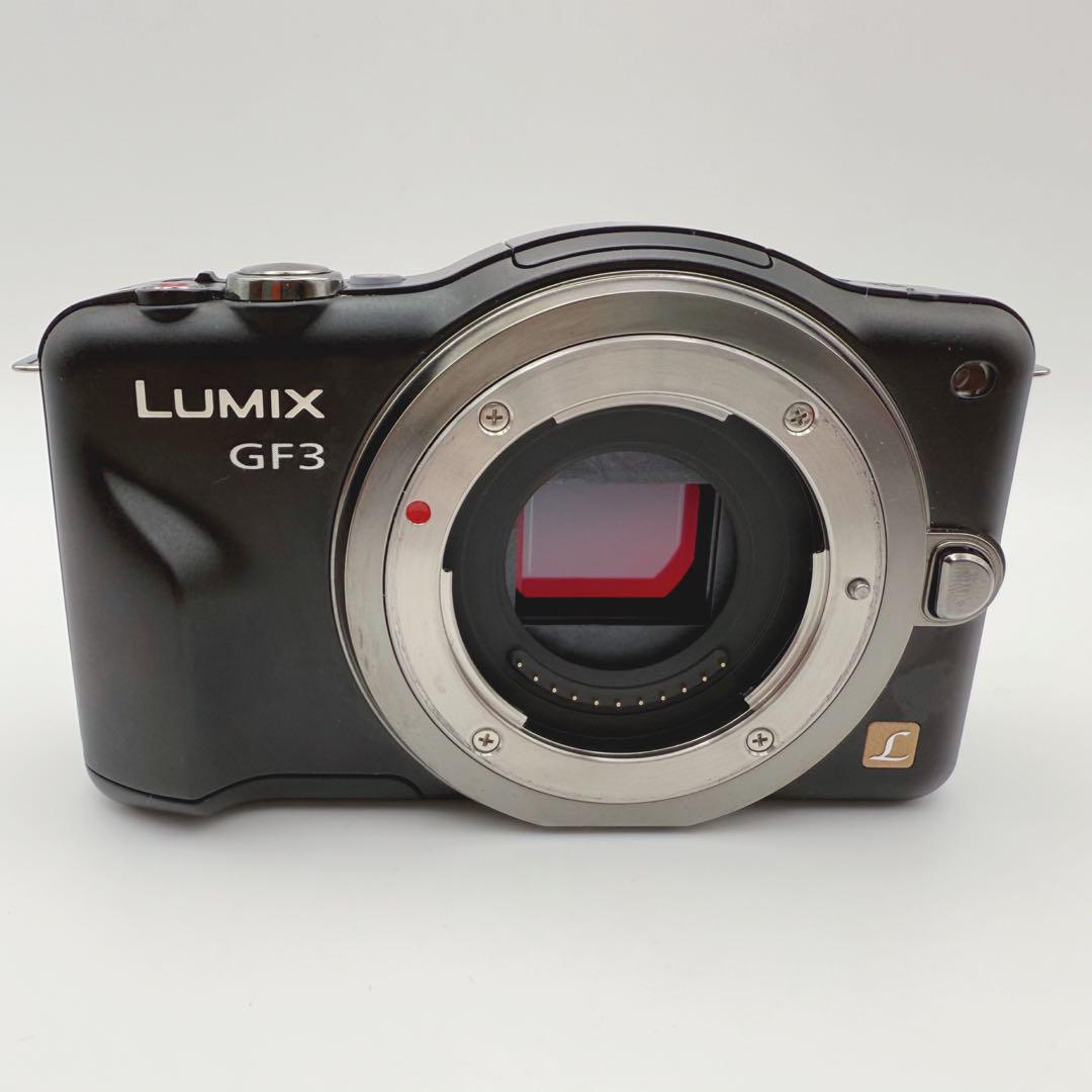 パナソニック デジカメ LUMIX DMC-GF3 マイクロフォーサーズ 一眼