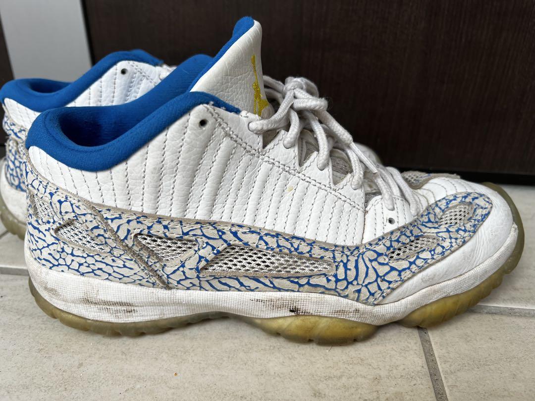 値下げ！Jordan Air Jordan 11 Low ホワイト/ブルー