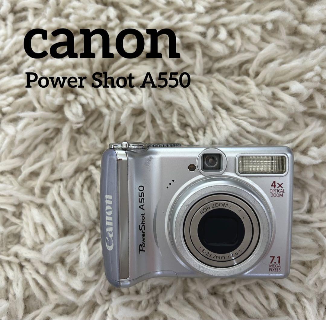 ✨希少✨】Canon PowerShot A550 平成レトロ コンデジ - メルカリ