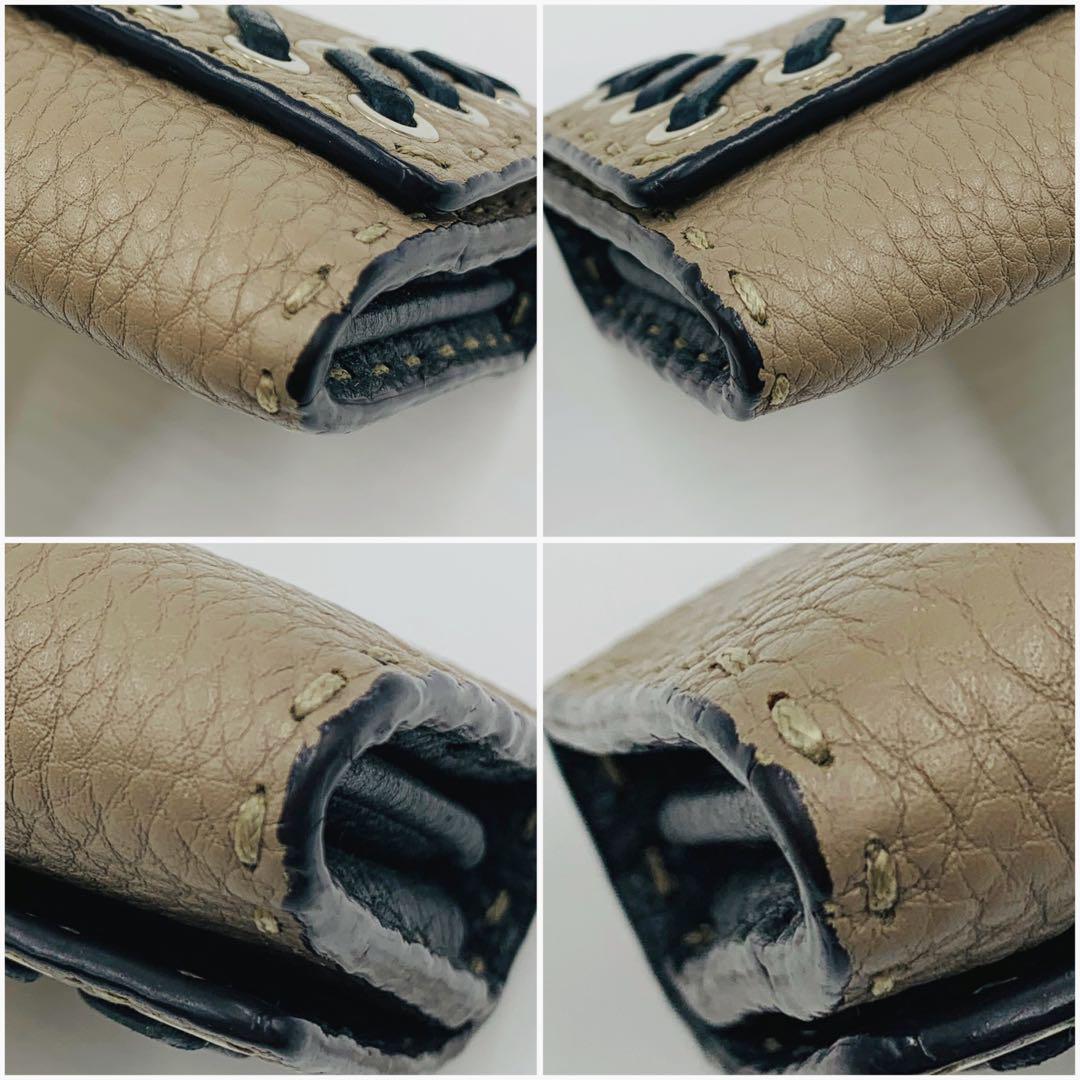 希少★FENDI フェンディ セレリア 長財布 二つ折り財布★911
