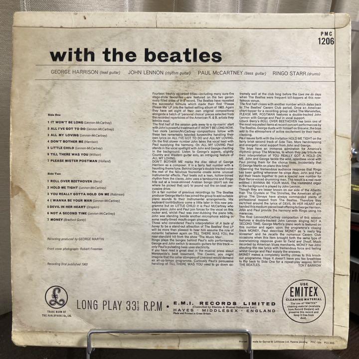超轟音‼︎】With The Beatles UKオリジナル mono【激レア】 - メルカリ 超轟音‼︎】With The Beatles UKオリジナル mono【激レア】 - メルカリ