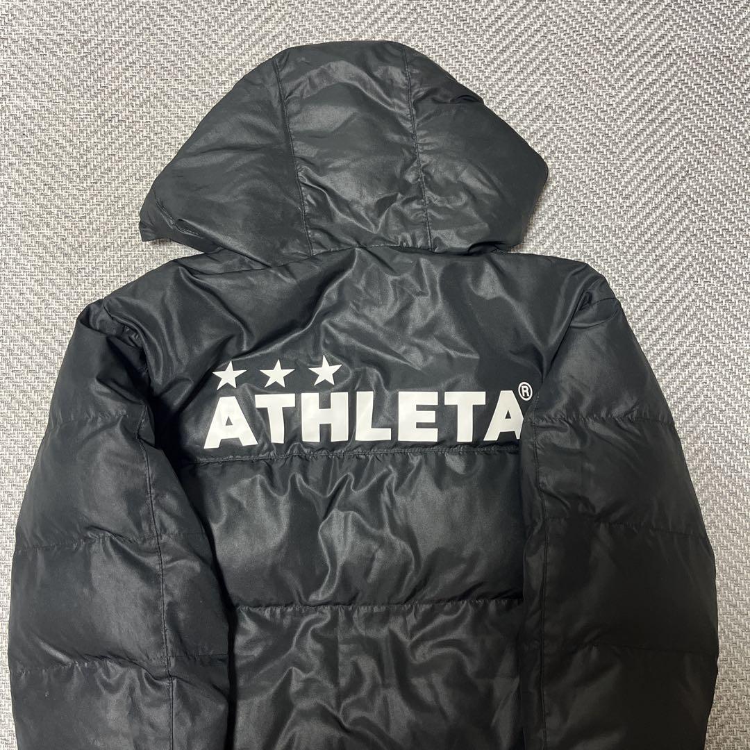 あねこATHLETA ベンチコート 黒 140センチ