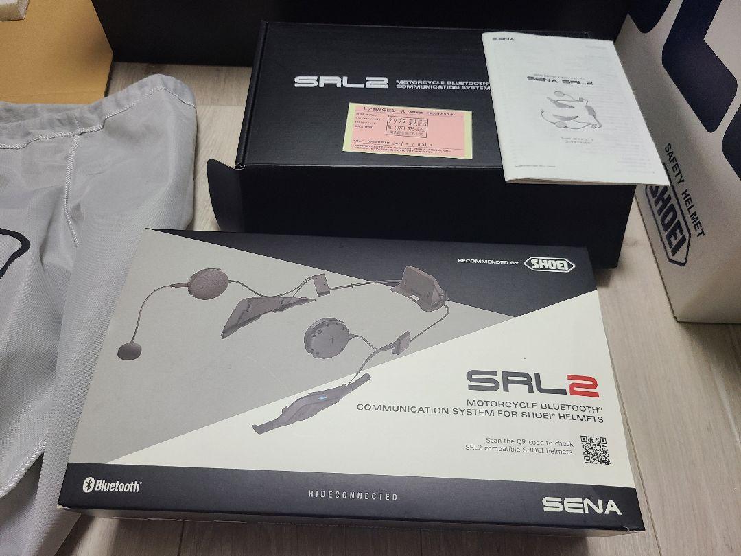 SHOEI とsena sal2セット Oqx7N-m96787194751 air2 即納再入荷