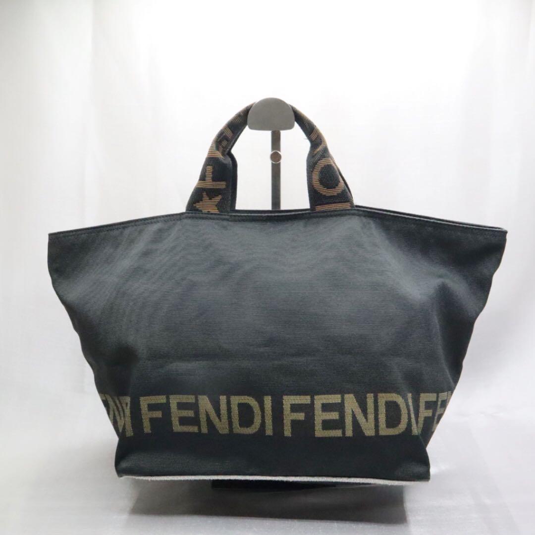 FENDI エコバッグ ナイロン ロゴ 6SqTW-m96787998728 フェンディ ハンドバッグ 在庫日本製