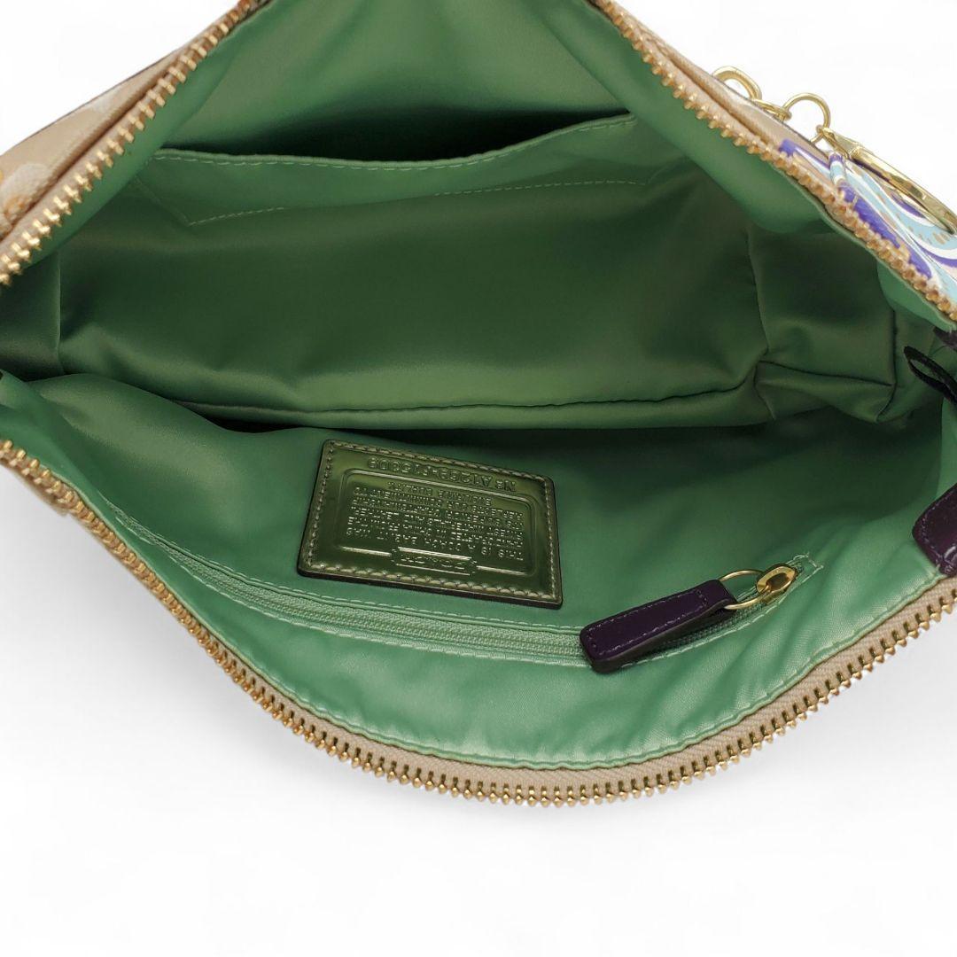 COACH ワンショルダー ポピー オプアート スタッズ 肩掛け y2k