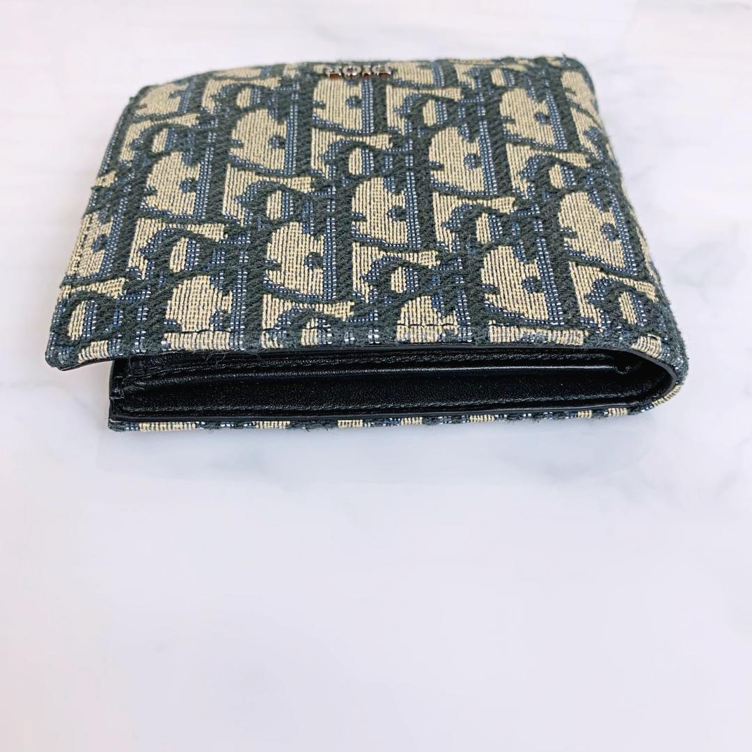 Dior 財布 ジャガード キャンバス 総柄 メンズ クリスチャンディオール