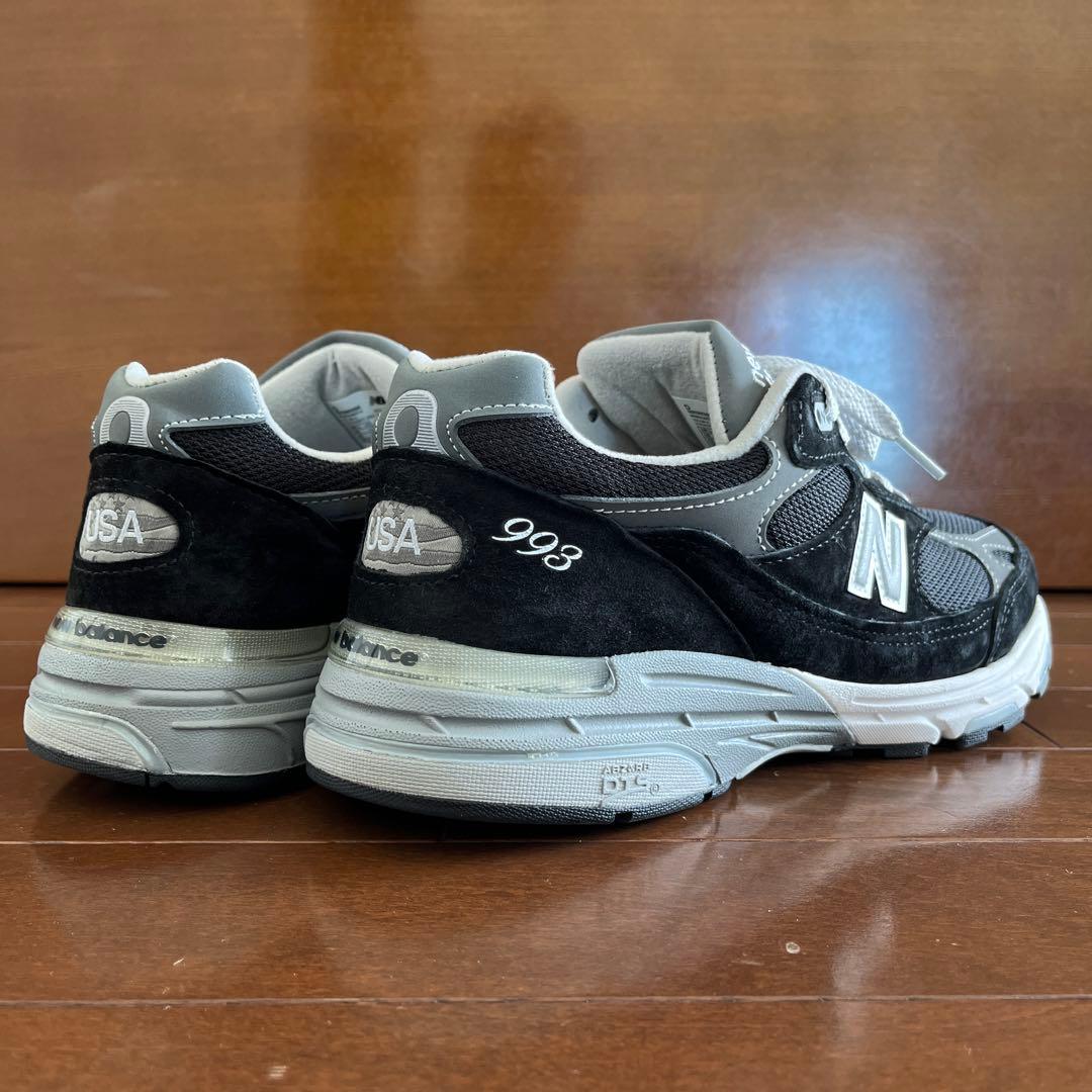 New Balance 993BK 26.5cm ブラック 元箱・納品書あり New Balance 993BK 26.5cm ブラック 元箱・納品書あり