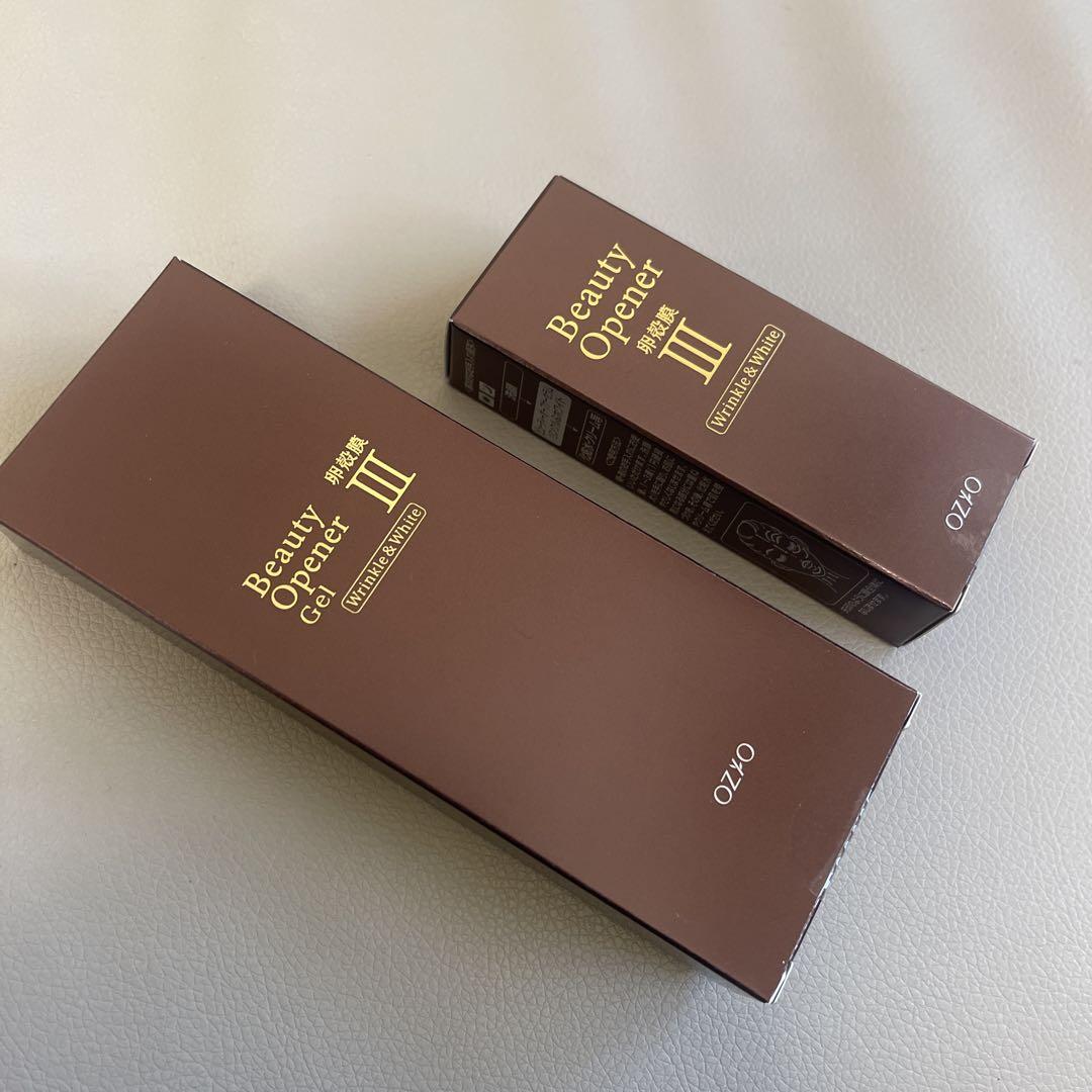 ビューティーオープナージェル&セラム　セット　卵殻膜　定価￥12,540 美容液