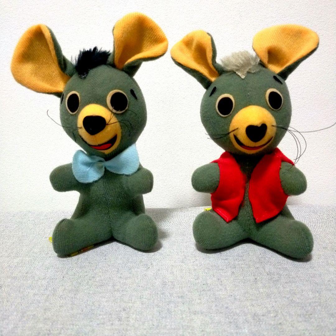 [Vintage]★Pixie & Dixie ぬいぐるみ2体セット★レア!!