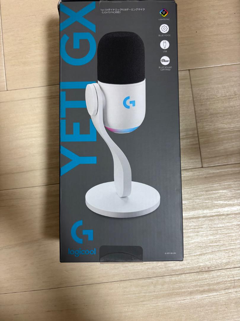 Logicool G ゲーミングマイク YETI GX G-YETI-GX-WH