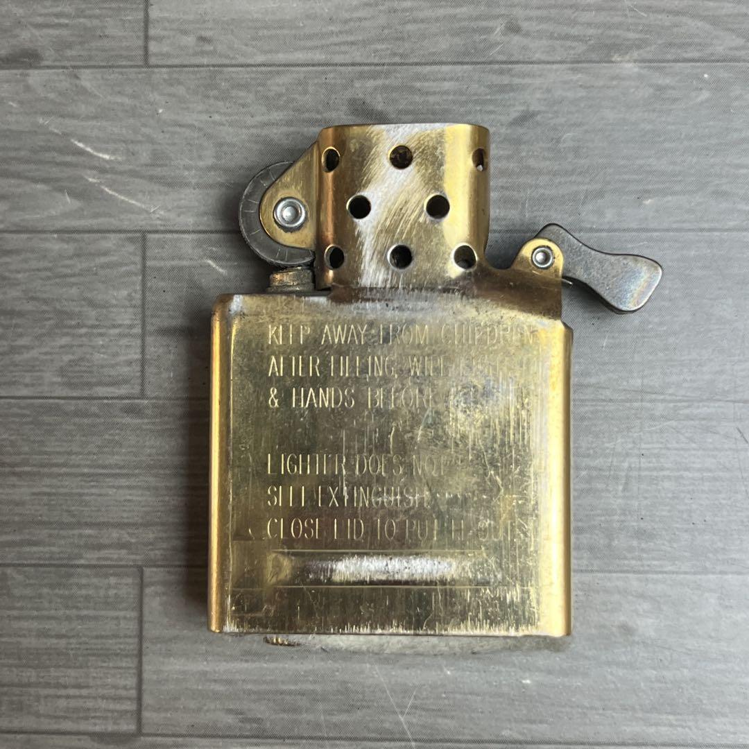 Peace MEDIUM ZIPPO ライター レザー 限定品 ピース ジッポー