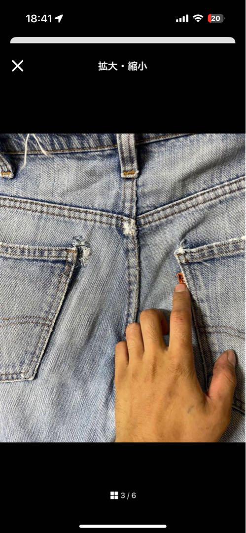 Levi's 684 フレアデニム オレンジタブ
