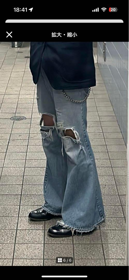 Levi's 684 フレアデニム オレンジタブ