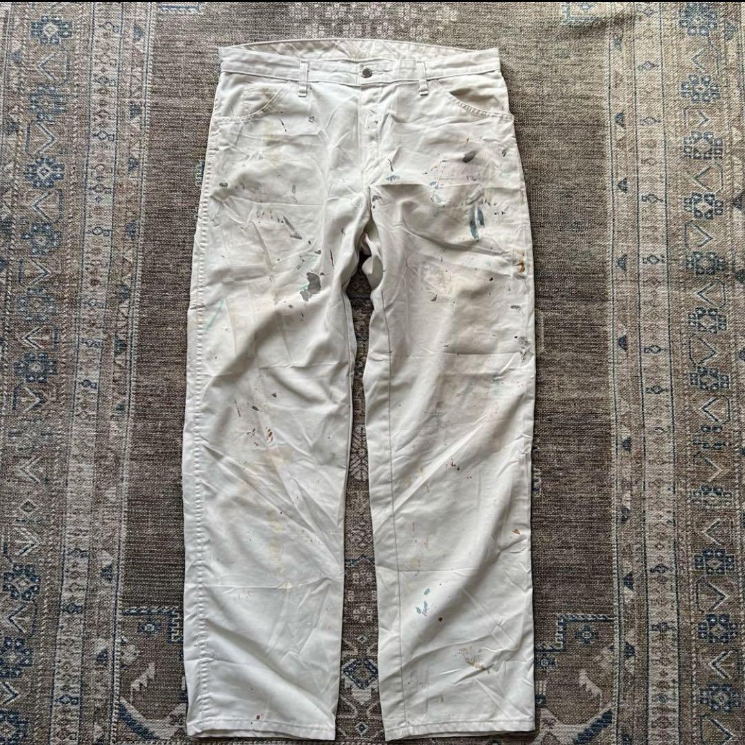 DICKIES グランジ ペンキ ペインターパンツ ボロ BORO