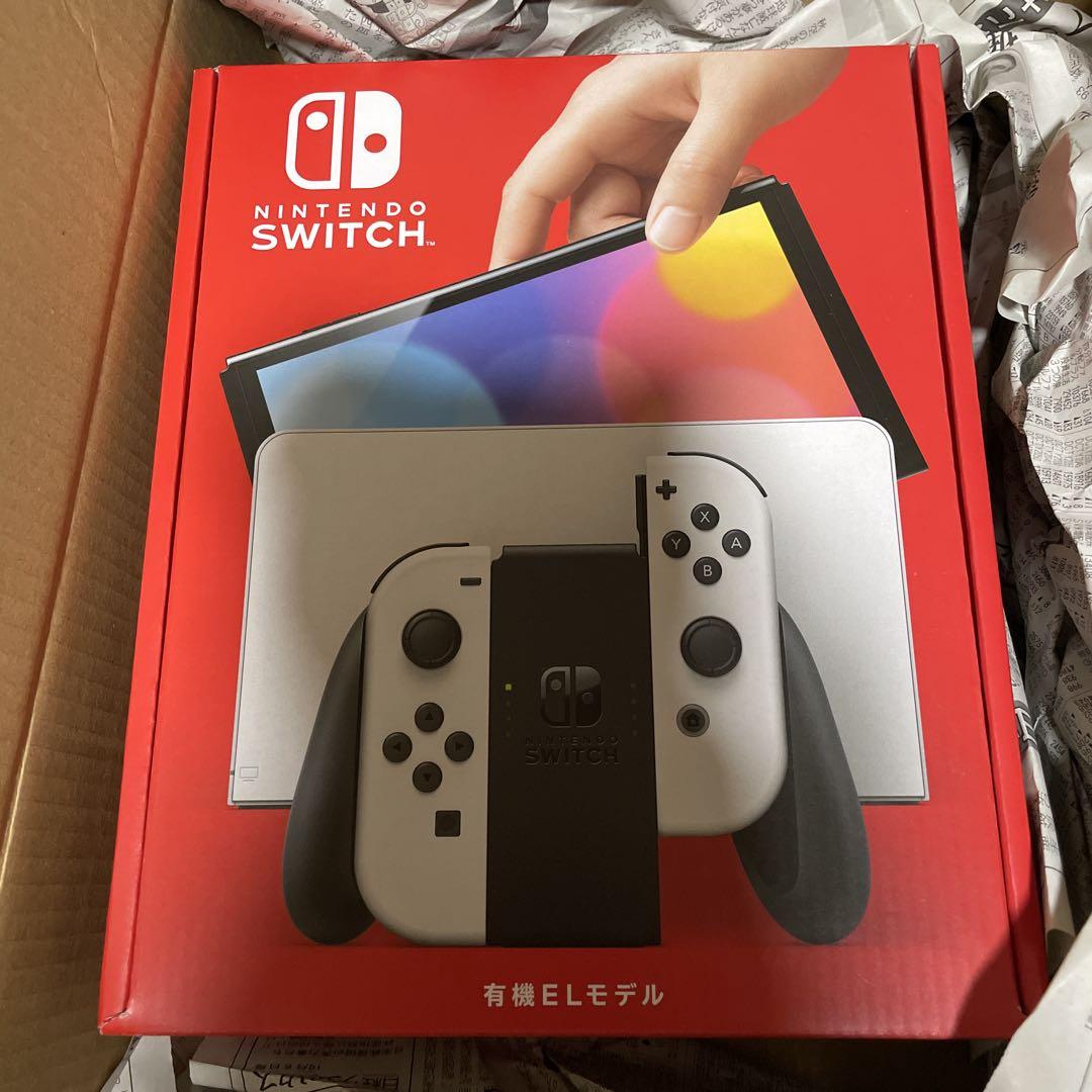 Nintendo Switch 有機ELモデル ホワイト/ブラック　未使用品