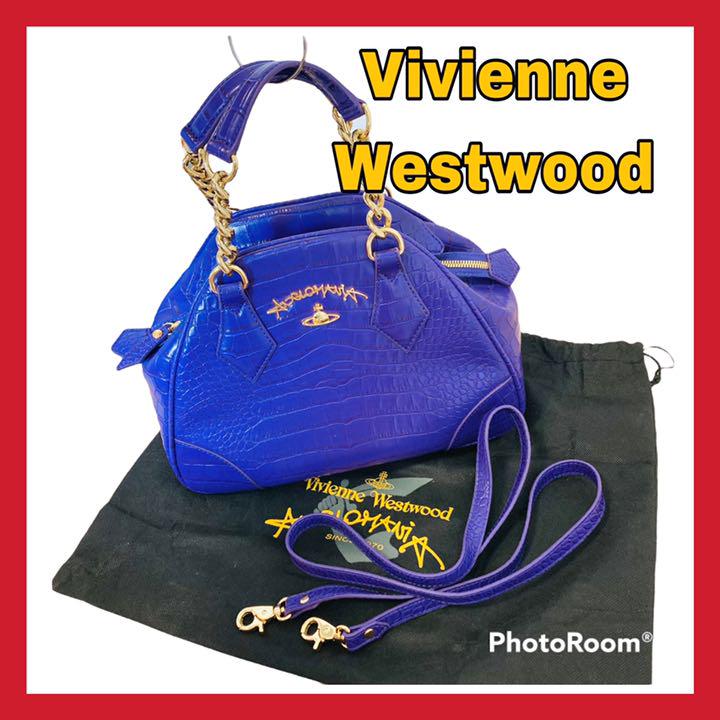 匿名配送無料 美品!Vivienne Westwood チェーン2wayバッグ