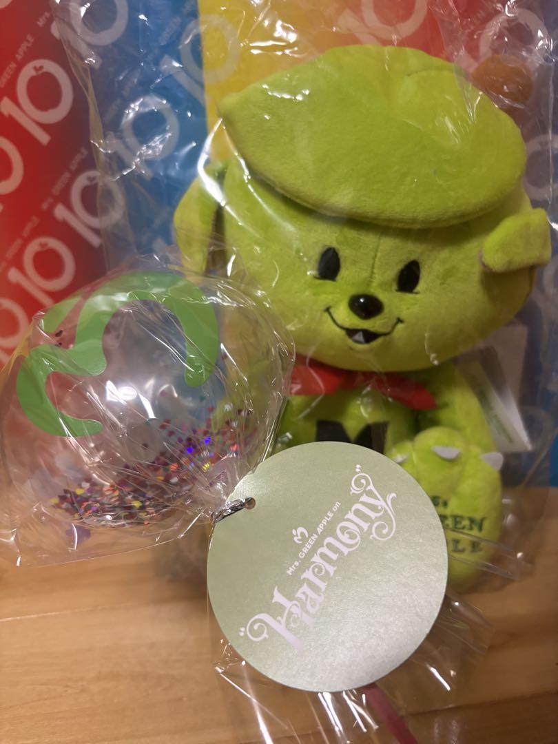 ☆Mrs.GREEN APPLE☆メメルぬいぐるみ、ハーモニースティック