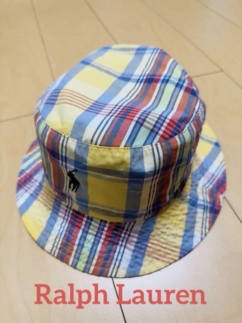 ローレンラルフローレン  リバーシブルバケットハット リバーシブル コットン バケット ハット（ハット）｜POLO RALPH