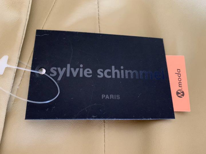 Sylvie シルヴィシメル ラムレザージャケット Dm5uM-m96803425292 Schimmel スタイル 新品好評