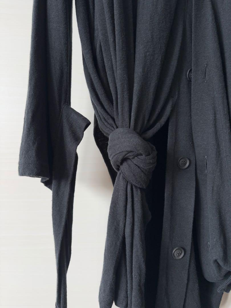 yohji yamamoto POUR HOMME フードカーディガン