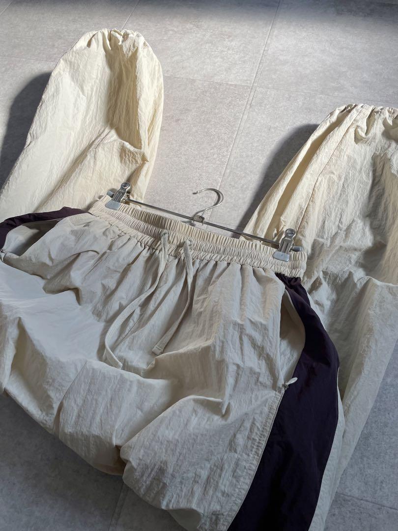 トゥデイフル / Nylon Line Pants 36 ナチュラル