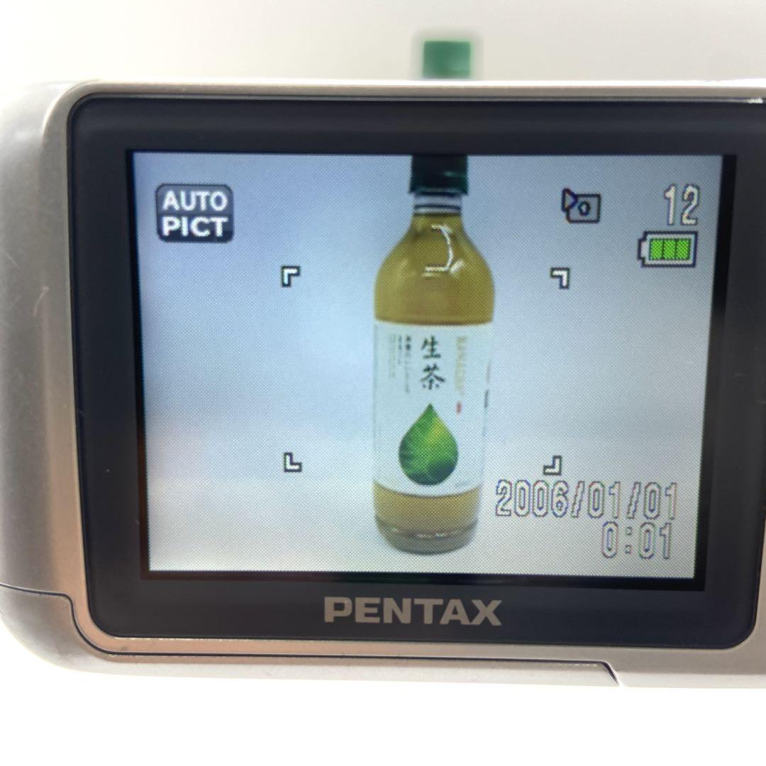 完動品】 PENTAX Optio W20 コンパクトデジタルカメラ 防水