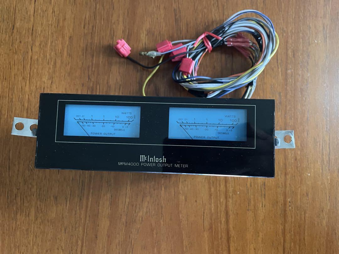 McIntosh MPM4000 VUMETER | POWER OUTPUT METER | 1 DIN