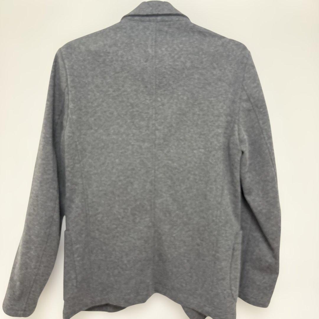 ナノユニバース スウェット 生地 テーラード ジャケット グレー系 XL