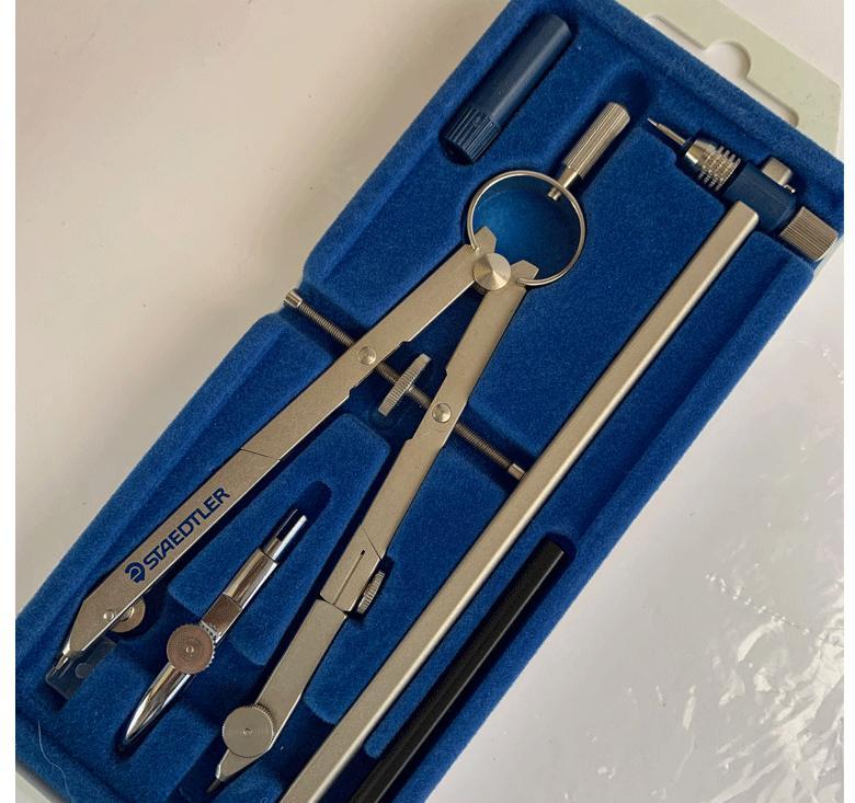 未使用STAEDTLERステッドラー製図用コンパスセット