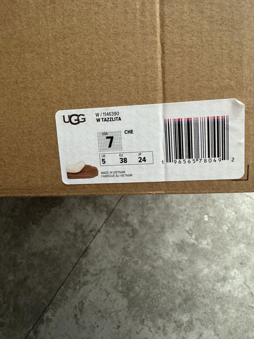 UGG Tazzlita 7 (US) 24cm チェスナット 新品未使用正規品 正規品】UGG tazzlita チェスナット 24cm アグ タズリータ