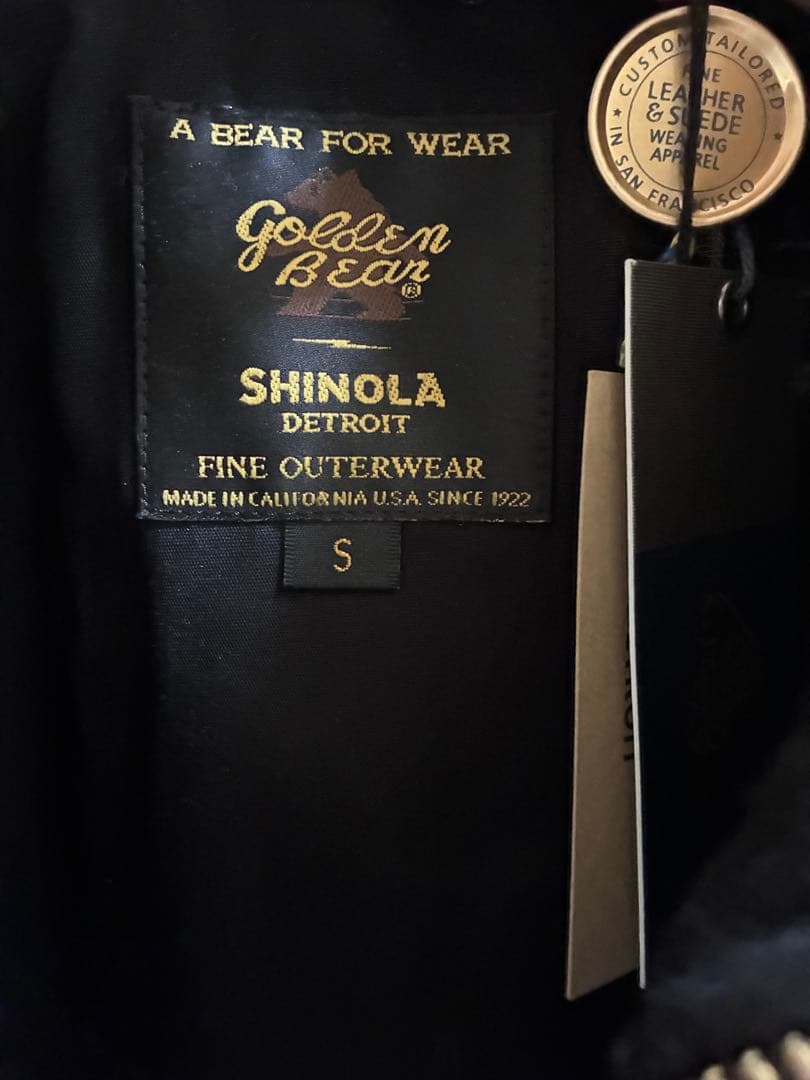 Shinola×Golden Bear Bomber Jacket Shinola×Golden Bear Bomber Jacket