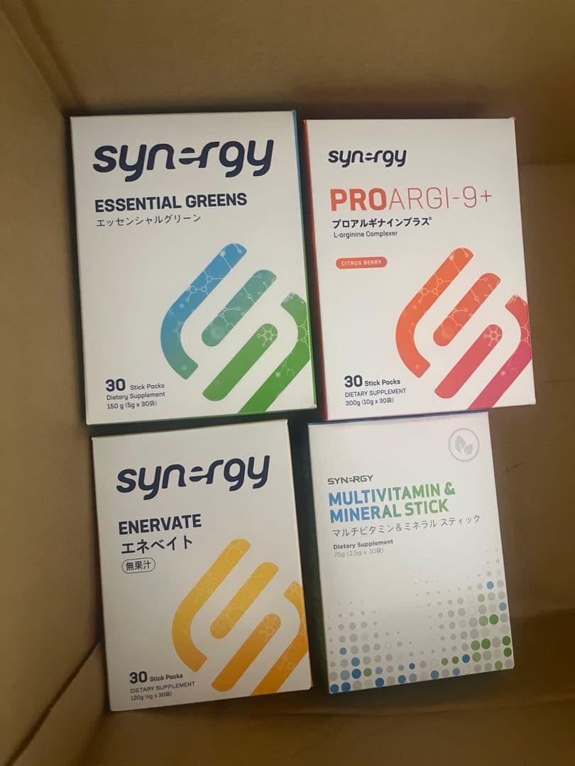 アルギナイン　ミネラル　エネベイト　グリーン　シナジー